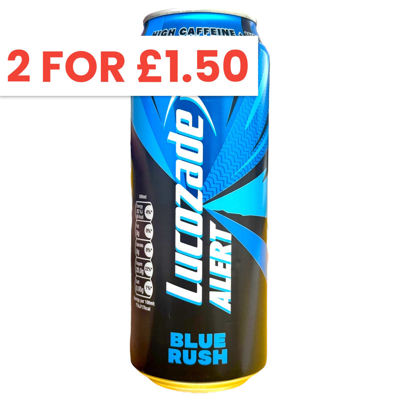 Lucozade Alert Blue Rush 500ml