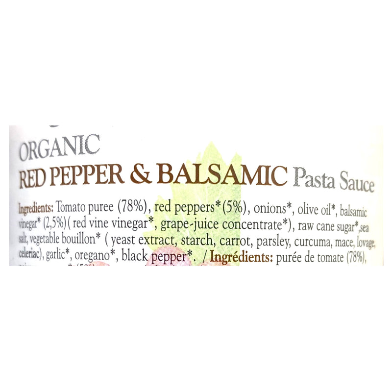 Organico Red Pepper & Balsamic Pasta Sauce 360g