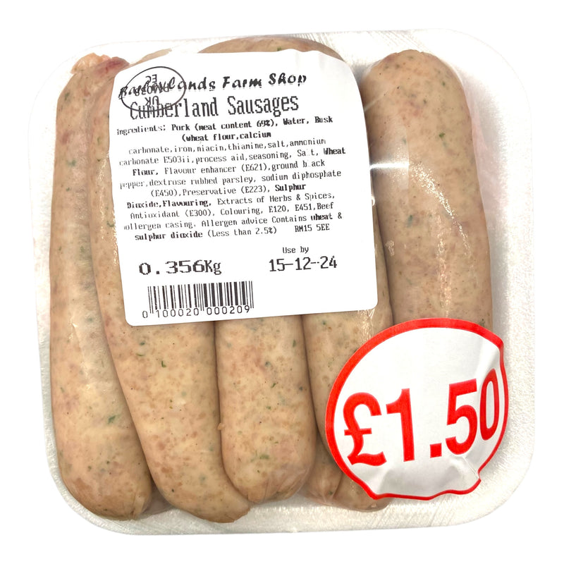 Cumberland Sausages 356g