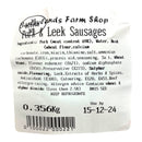 Pork & Leek Sausages 356g