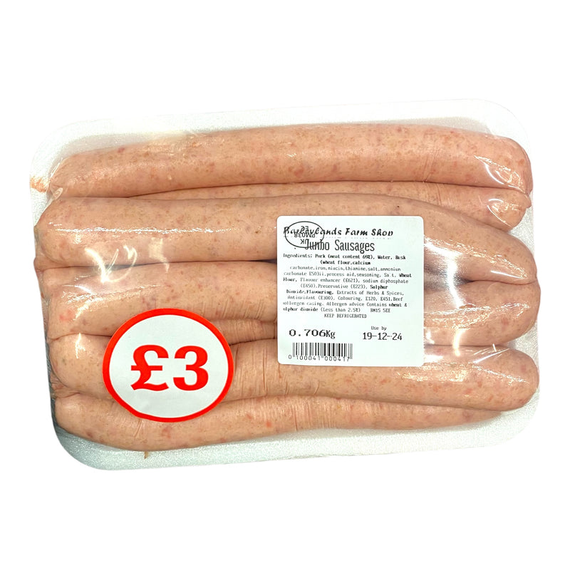 Jumbo Sausages 700g