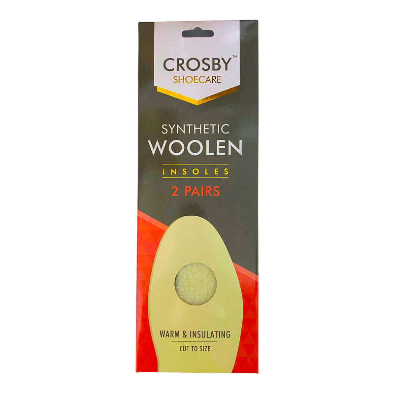 Crosby Synthetic Woollen Insoles x 2 pairs