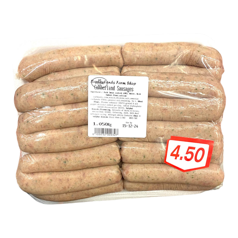 Cumberland Sausages 1kg