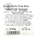Cumberland Sausages 1kg