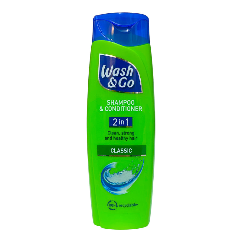 Wash & Go 2 in 1 Classic Shampoo & Conditioner 200ml