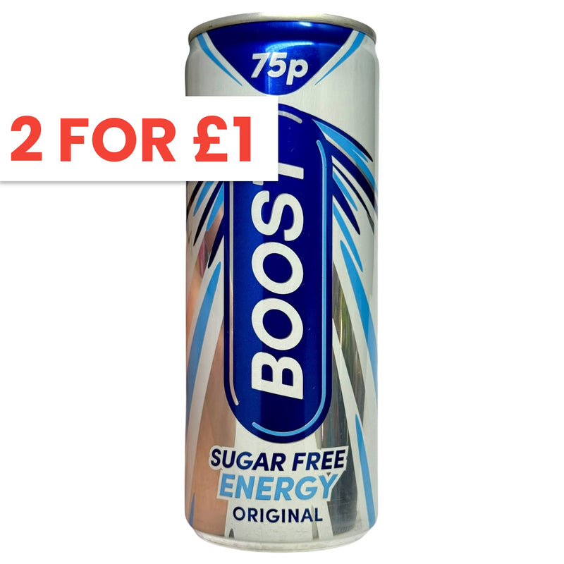 Boost Energy Original Sugar Free 250ml