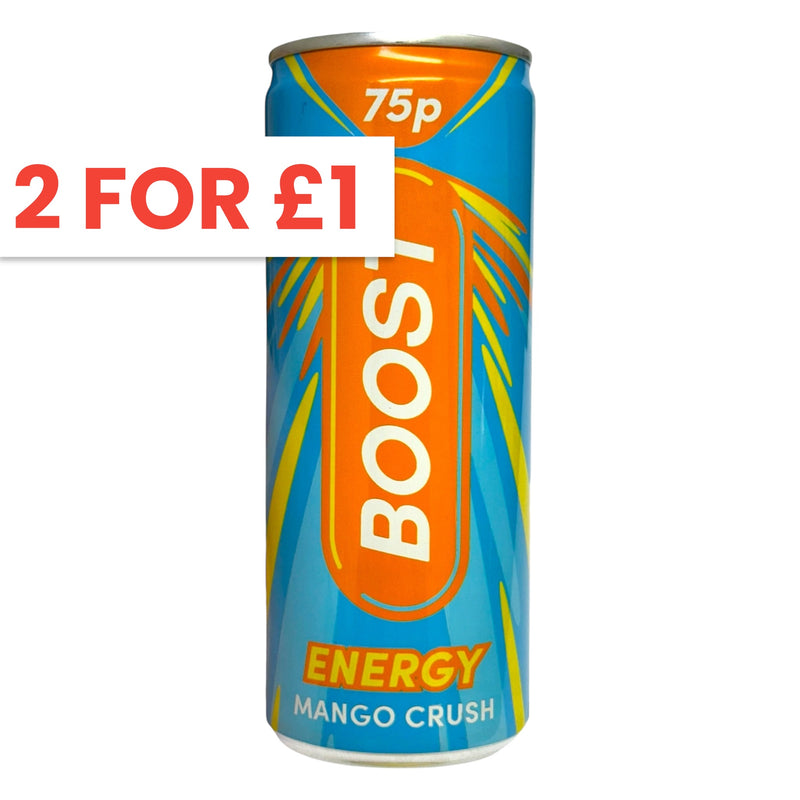 Boost Energy Mango Crush 250ml
