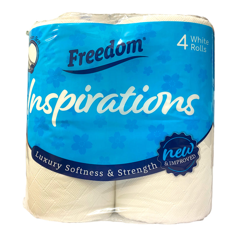 Freedom Inspirations Toilet Rolls x 4pk