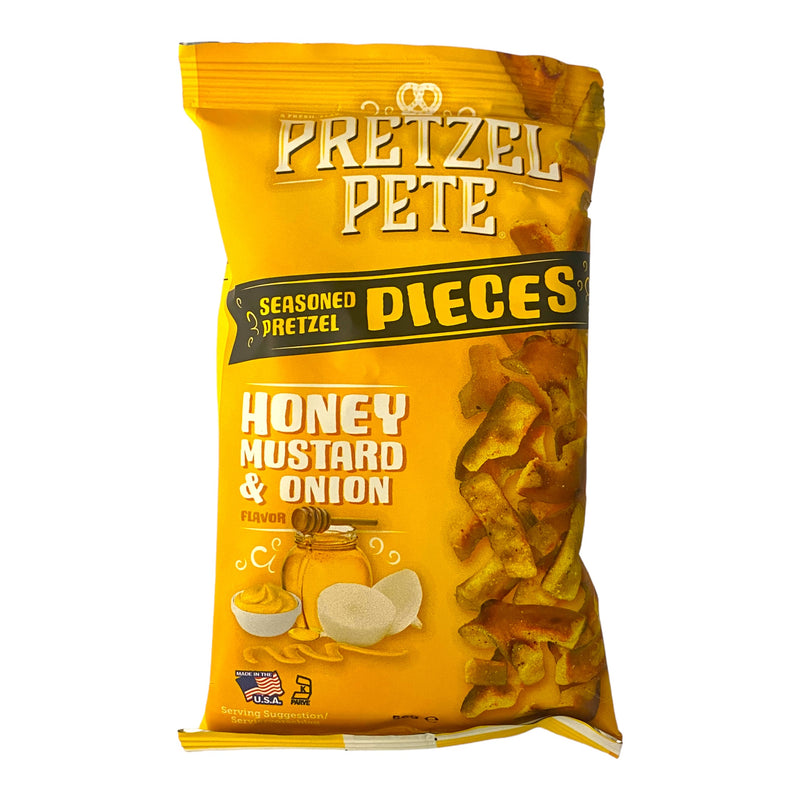 Pretzel Pete Honey Mustard & Onion 56g