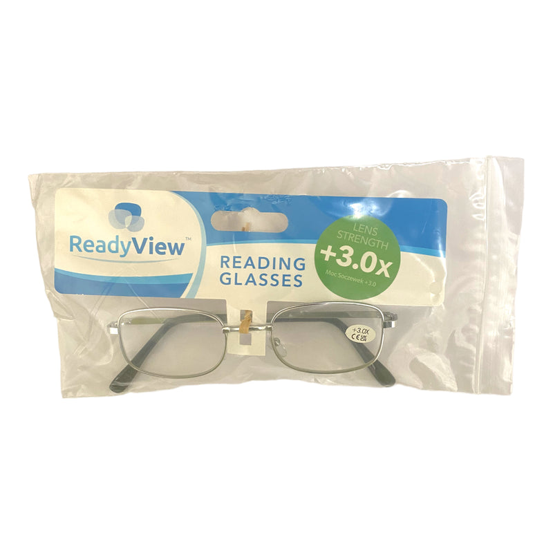 ReadyView Reading Glasses + 3.0x