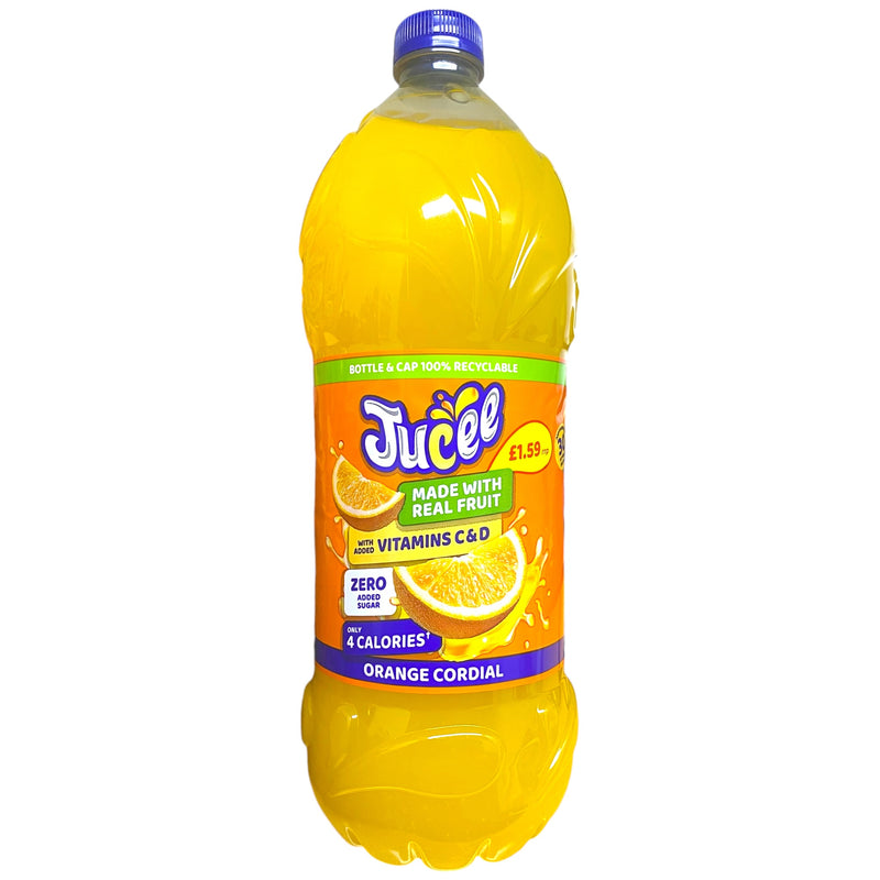 Jucee Orange Cordial 1.5L