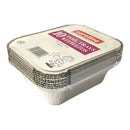 Caroline Foil Trays With Lids x 10pk