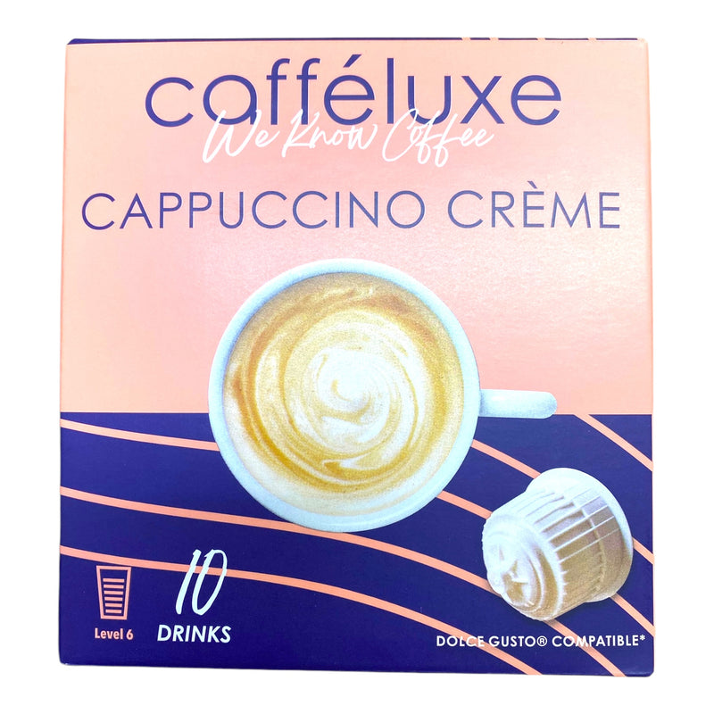 Caffe Luxe Cappucino Crème Pods x 10