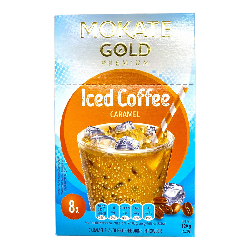 Mokate Gold Iced Coffee Caramel 8pk