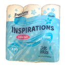 Freedom Inspirations Toilet Rolls x 9pk