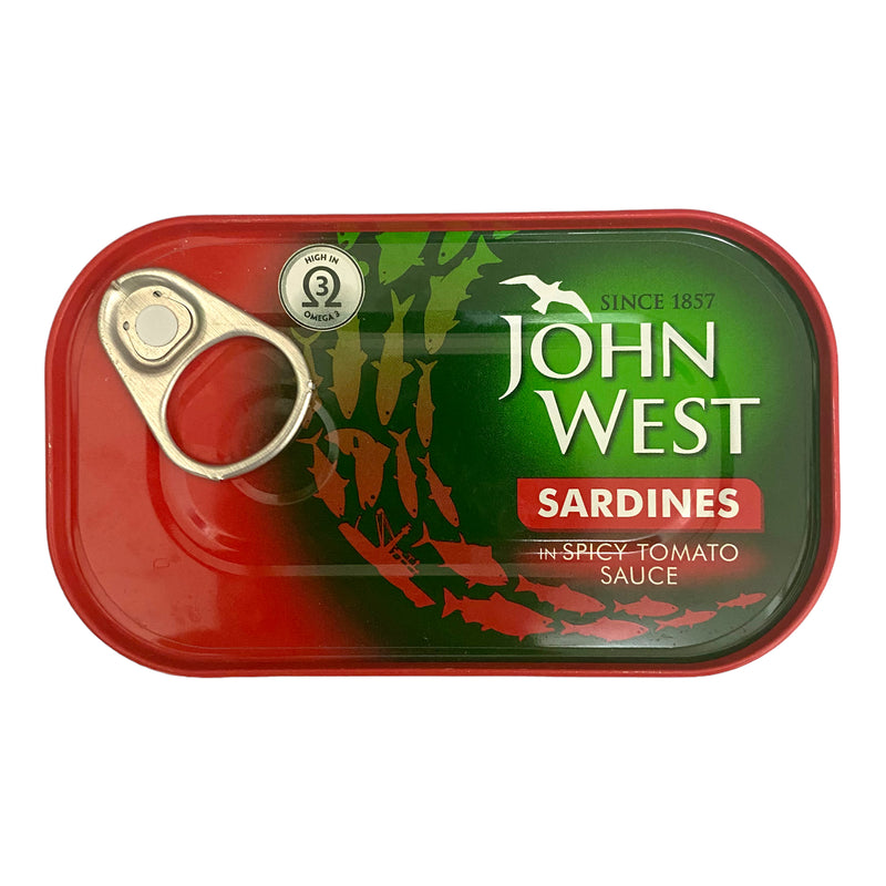 John West Sardines In Spicy Tomato Sauce 120g