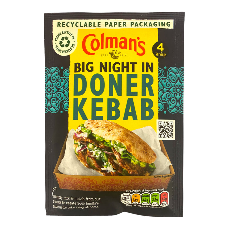 Colmans Doner Kebab 38g