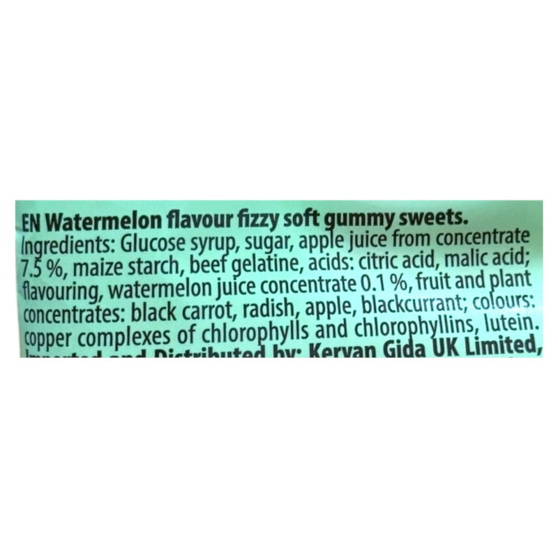 Bebeto Fizzy Watermelons 150g