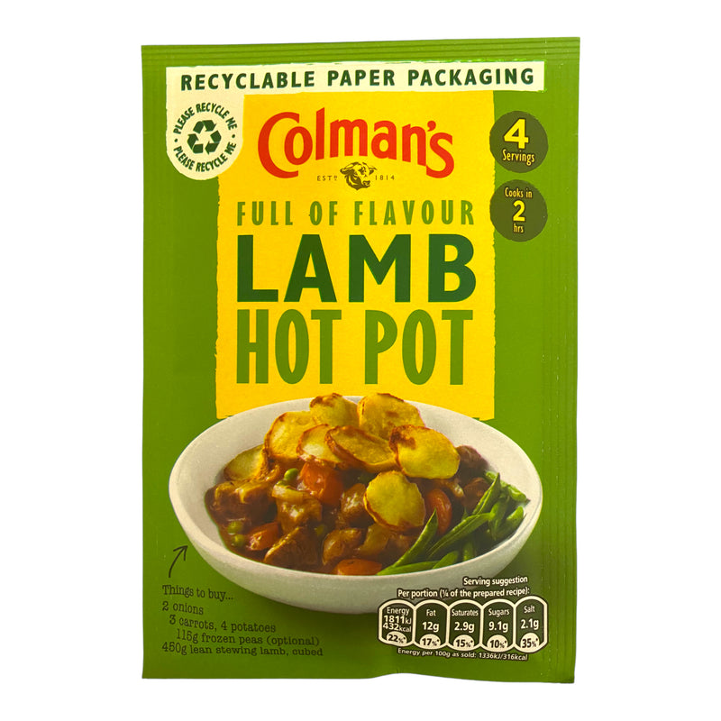 Colmans Lamb Hot Pot 41g