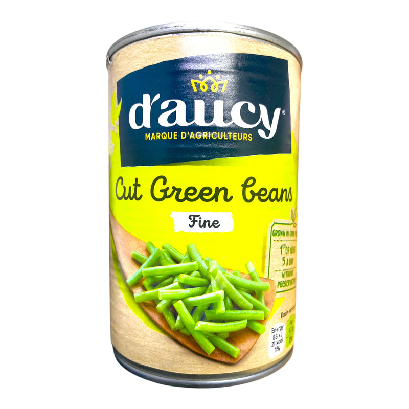 D’aucy Fine Cut Green Beans 400g