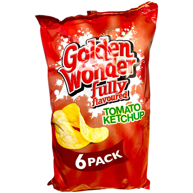 Golden Wonder Tomato Ketchup 6pk