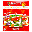 Arnotts Shapes Variety Biscuits Multipack 375g