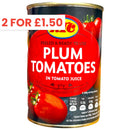 KTC Plum Tomatoes 400g