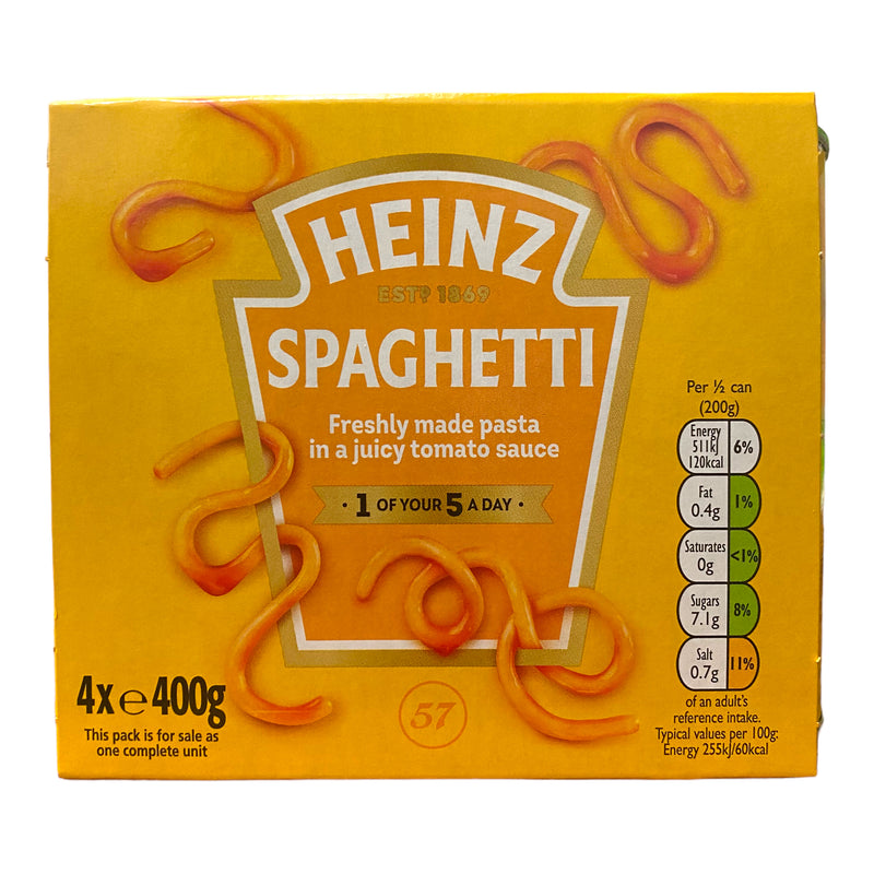 Heinz Spaghetti 4 x 400g