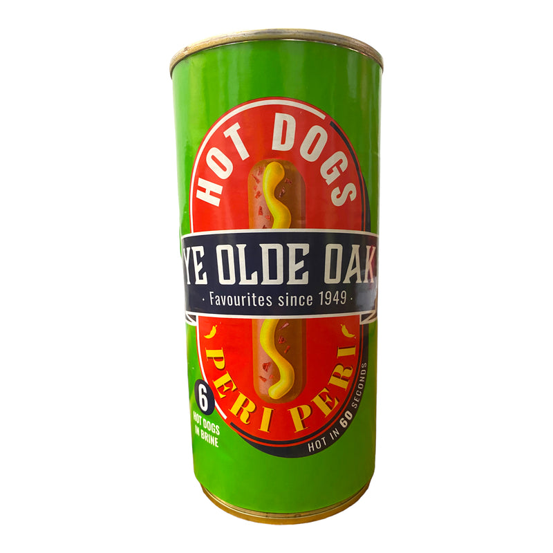 Ye Olde Oak Hot Dogs Peri Peri Style 560g