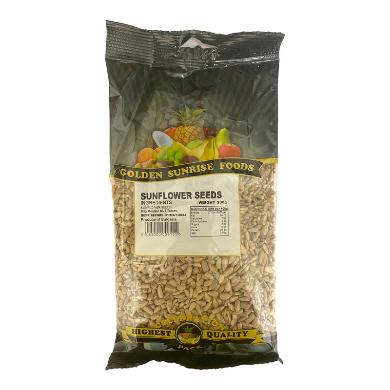 Golden Sunrise Foods Sunflower Seeds 200g