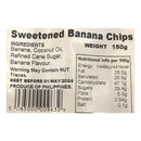 Golden Sunrise Foods Sweetened Banana Chips 150g