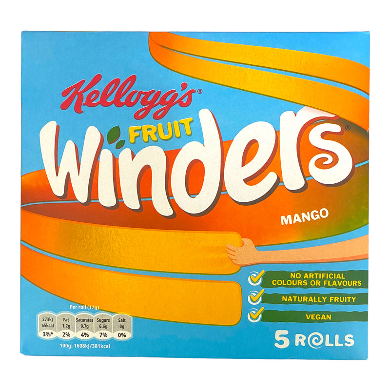 Kellogg’s Fruit Winders Mango 5 x 17g