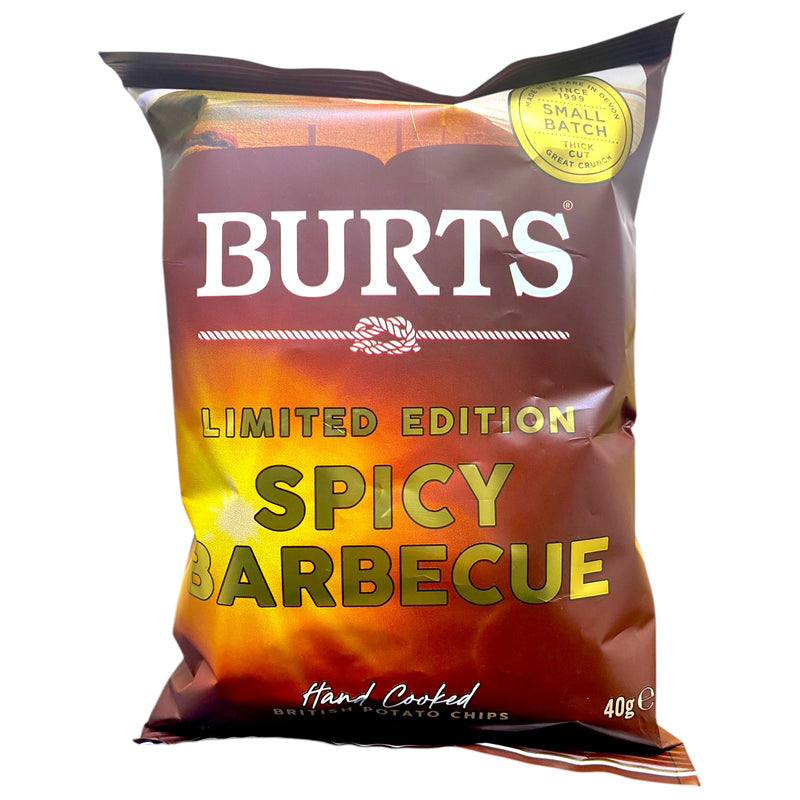 Burts Limited Edition Spicy Barbecue Crisps 40g