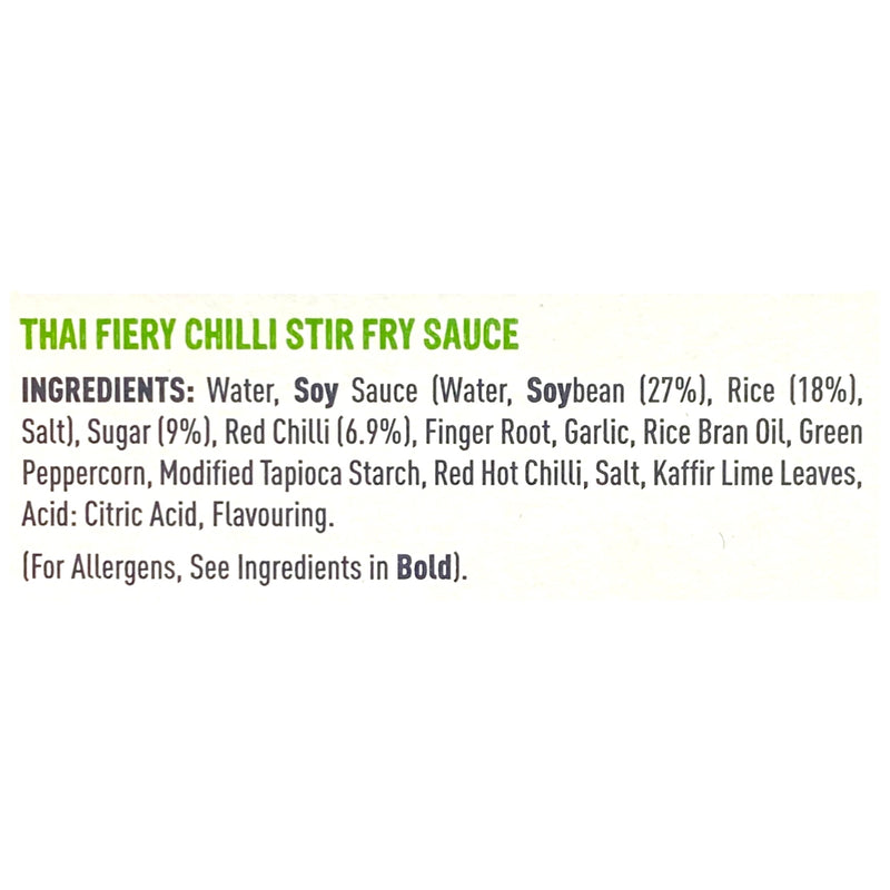 Honest Bowl Stir Fry Sauce Fiery Thai Chilli 2 x 100g