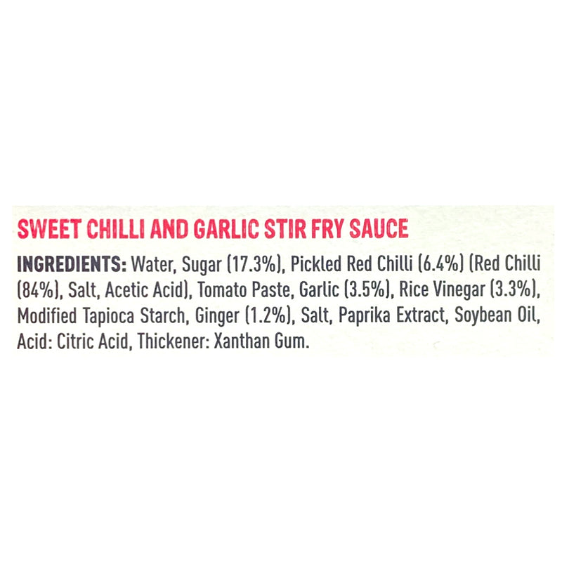 Honest Bowl Stir Fry Sauce Sweet Chilli & Garlic 2 x 100g