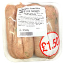 Pork & Leek Sausages 356g