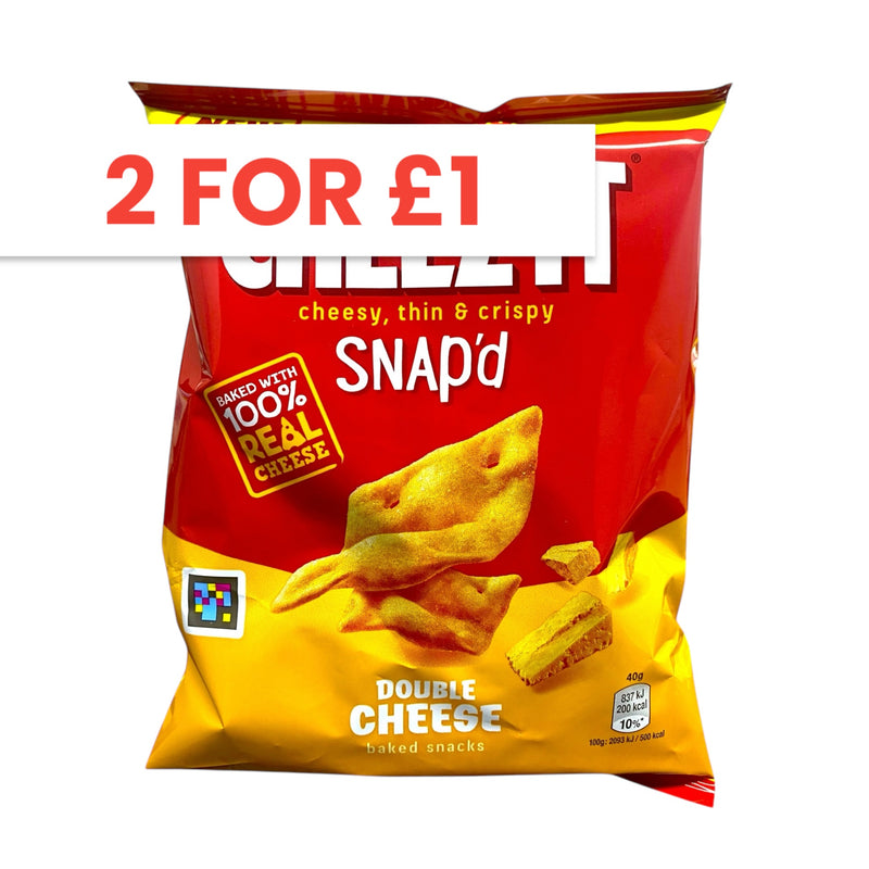 Cheez It Snap’d Double Cheese 40g