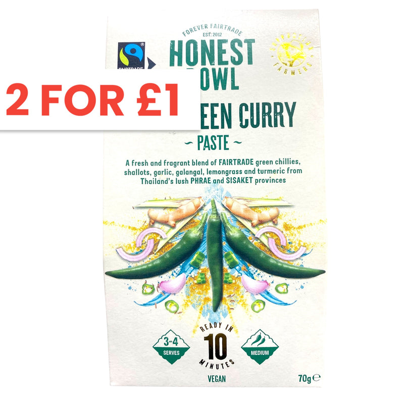 Honest Bowl Thai Green Curry Paste 70g