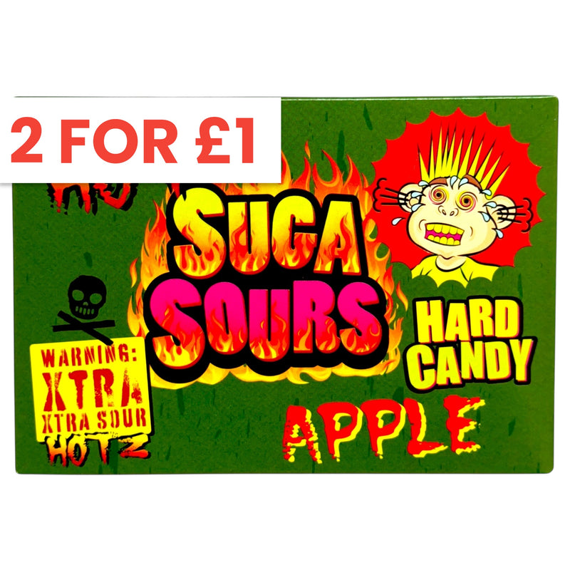 Suga Sours Candy Box Hotz Apple 100g