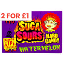 Suga Sours Candy Box Hotz Watermelon 100g