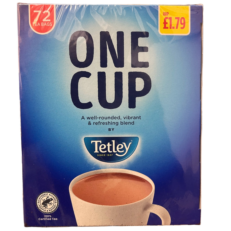 Tetley One Cup 72