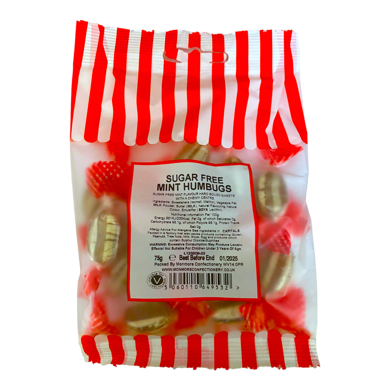 Sugar Free Mint Humbugs 75g