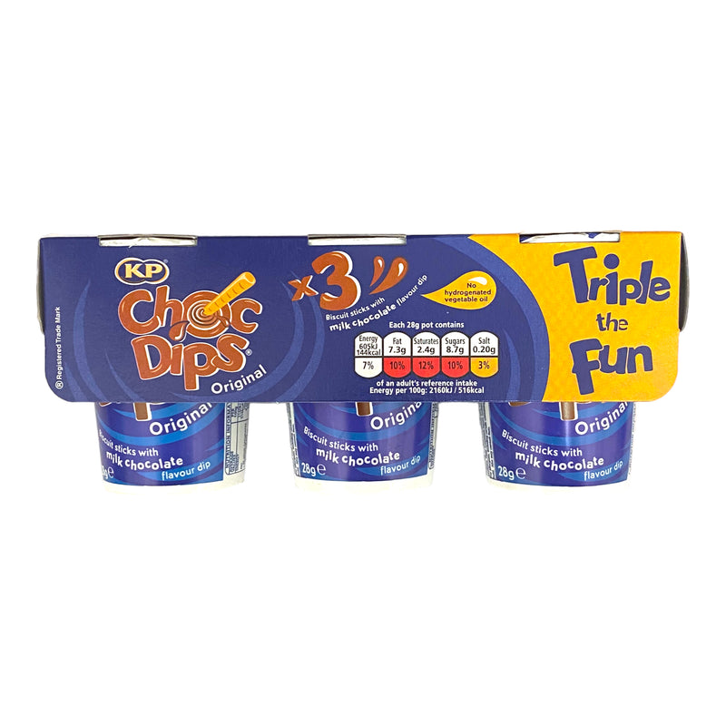 KP Choc Dips 3 x 28g