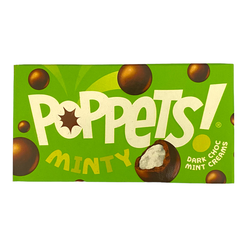 Poppets! Dark Choc Mint Creams 40g