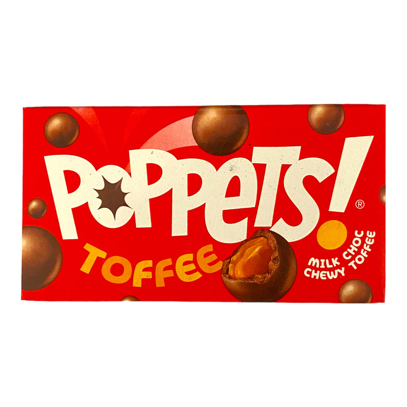 Poppets! Milk Choc Chewy Toffee 39g