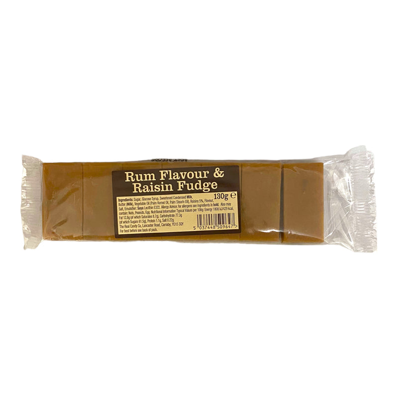 Rum & Raisin Fudge 130g