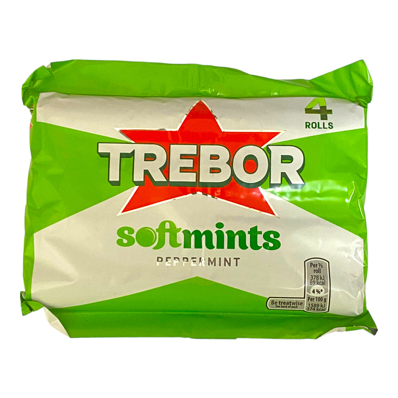 Trebor Soft Mints Peppermint 4pk