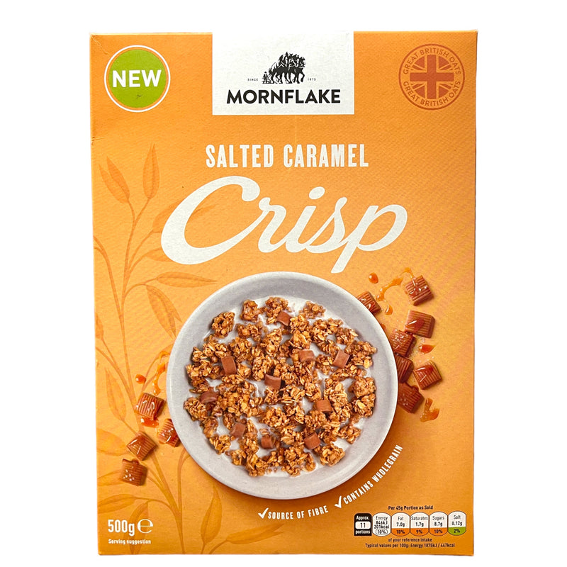 Mornflake Crisp Salted Caramel 500g