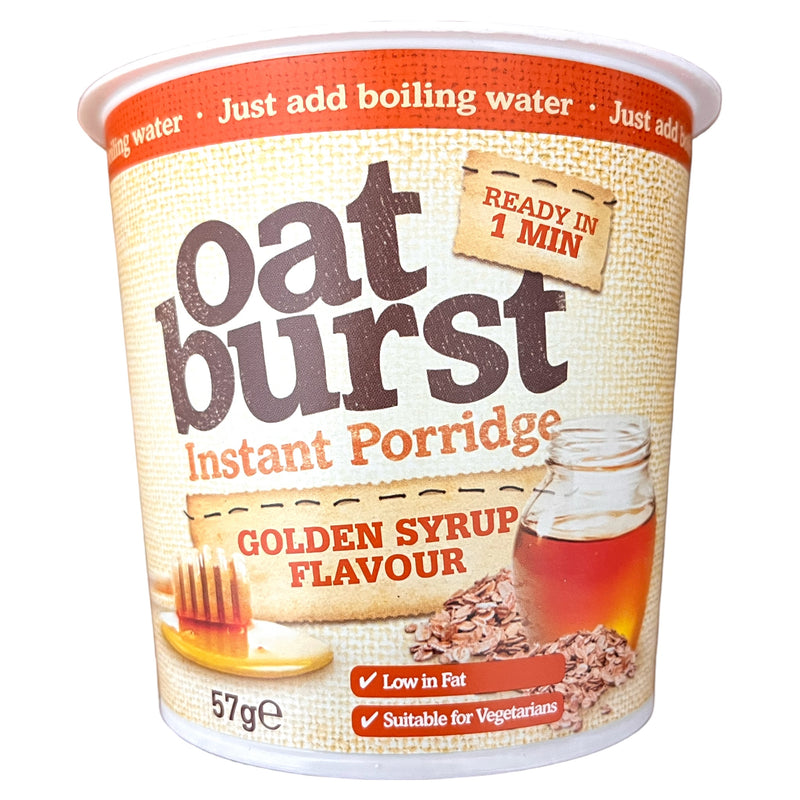 Oat Burst Instant Porridge Golden Syrup 57g