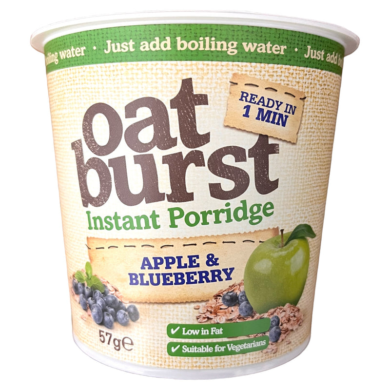 Oat Burst Instant Porridge Apple & Blueberry 57g
